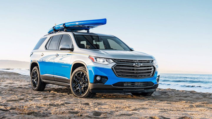 chevy traverse roof rack